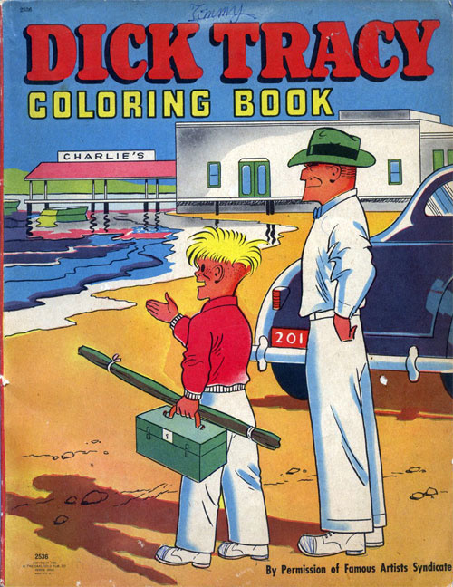Dick Tracy Coloring Book