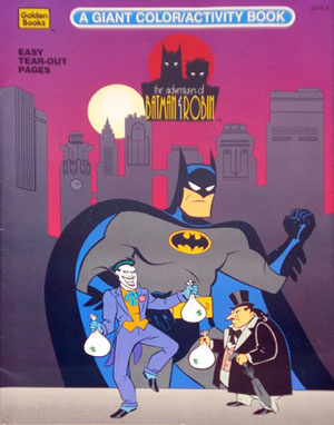 Batman: The Animated Series Coloring and Activity Book