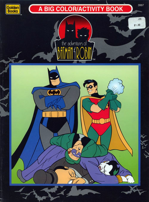 Batman: The Animated Series Coloring and Activity Book