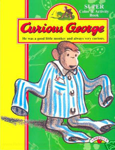 Curious George Super Color & Activity Book