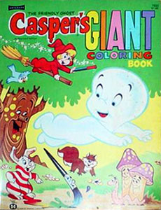 Casper & Friends Giant Coloring Book