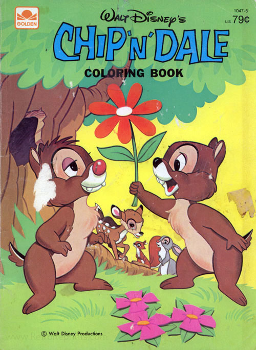 Chip 'n Dale Coloring Book