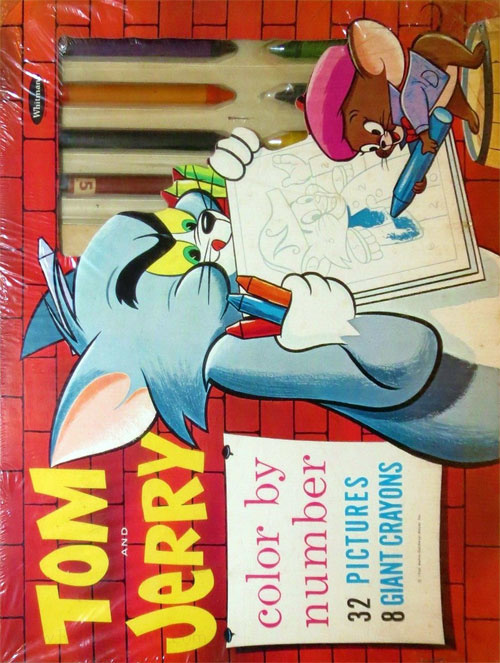 Tom & Jerry Color by Number