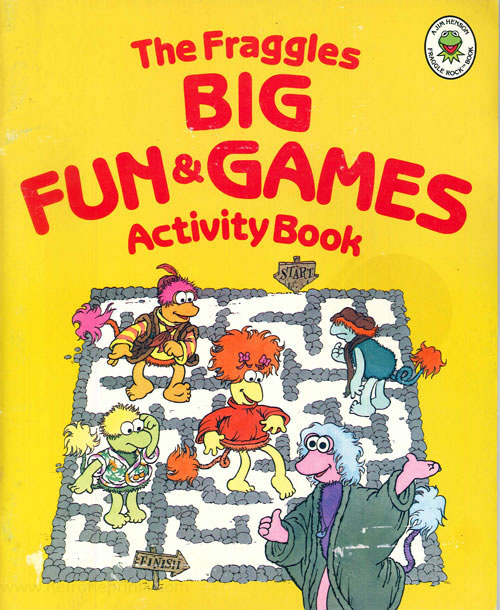 Fraggle Rock, Jim Henson's Big Fun & Games Activity Book