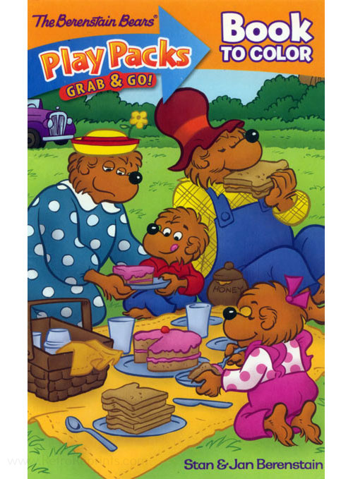 Berenstain Bears, The Play Pack Coloring Book