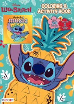 Lilo & Stitch Coloring and Activity Book