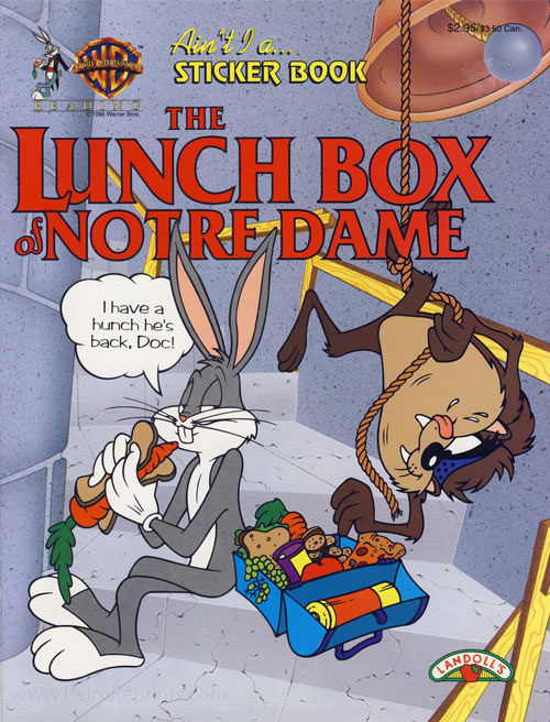 Looney Tunes Lunch Box of Notre Dame