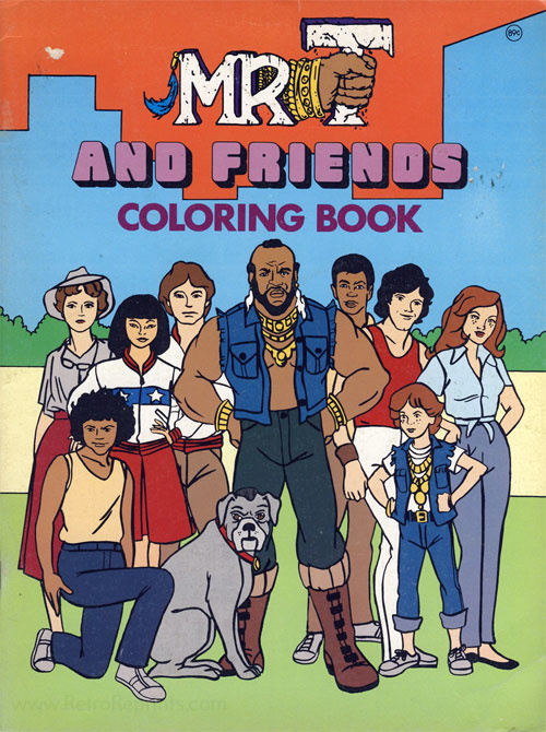Mr. T Coloring Book