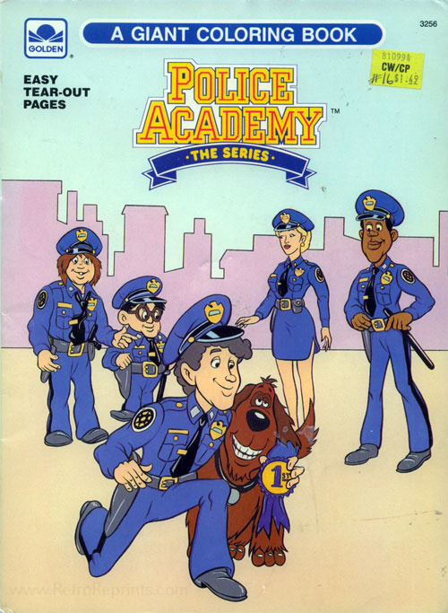 Police Academy: The Animated Series Coloring Book