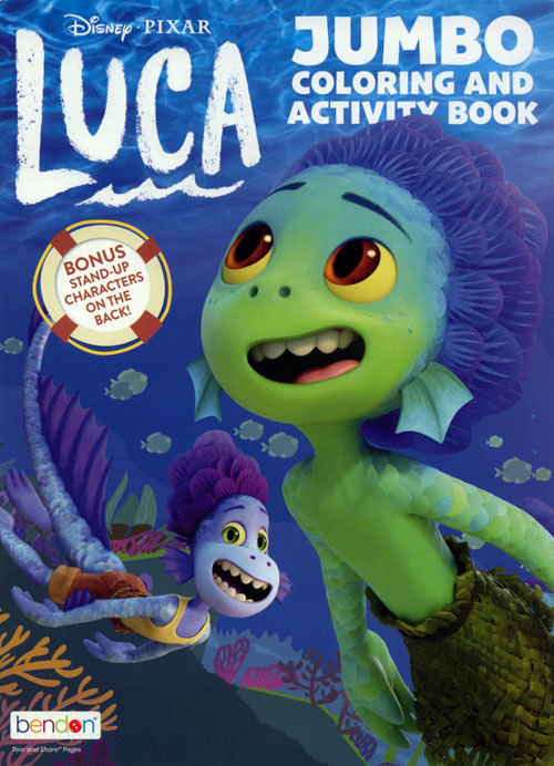 Luca Coloring and Activity Book