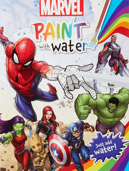 Marvel Super Heroes Paint with Water