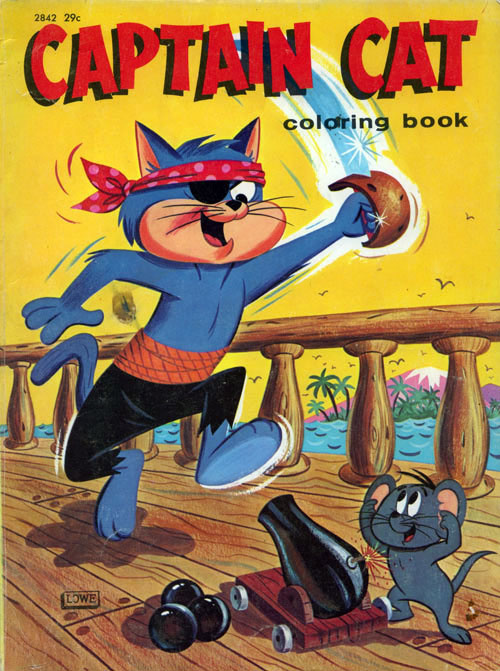 Cheezit and Captain Cat Coloring Book