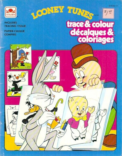 Looney Tunes Trace & Color