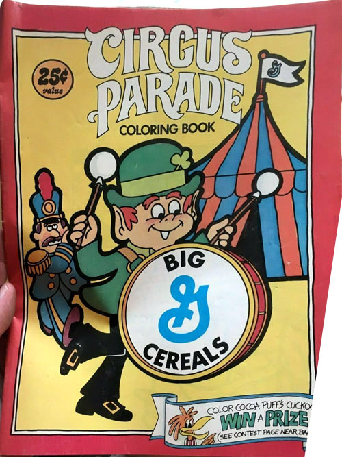 Commercial Characters Lucky Charms Circus Parade