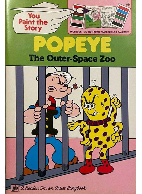Popeye the Sailor Man The Outer-Space Zoo