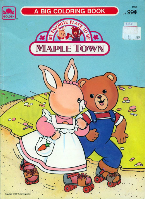 Maple Town Coloring Book