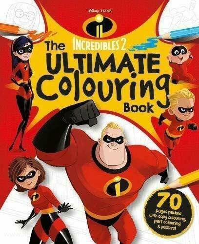 Incredibles 2, The 	 Coloring Book