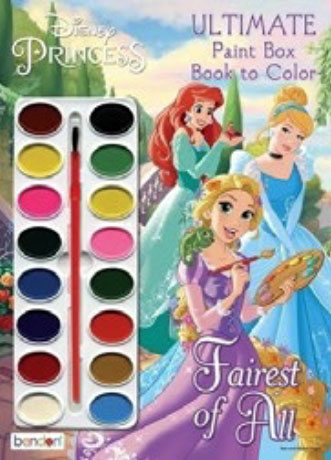 Princesses, Disney Paint with Water