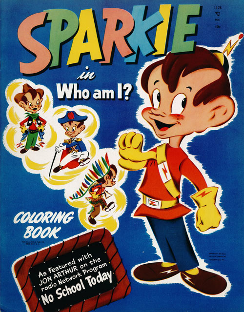 Commercial Characters Sparkie: Who Am I?
