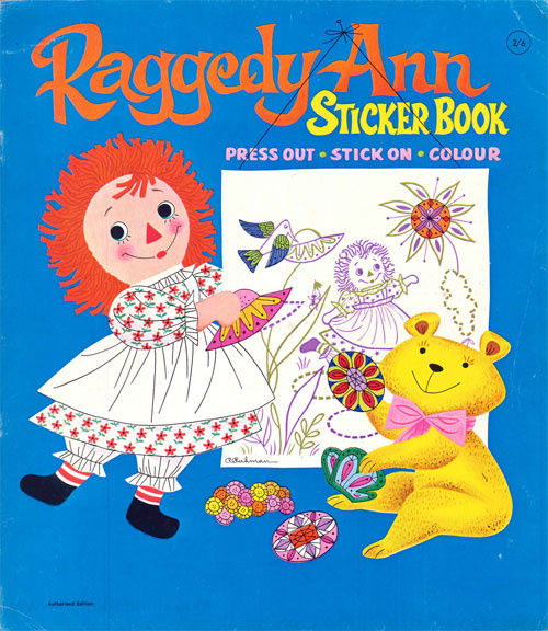 Raggedy Ann & Andy Sticker Fun