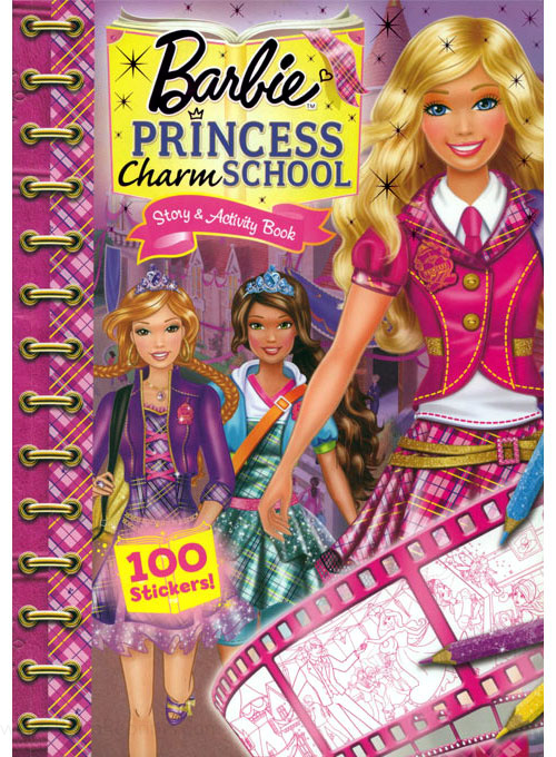 Barbie Princess Charm School Activity Book