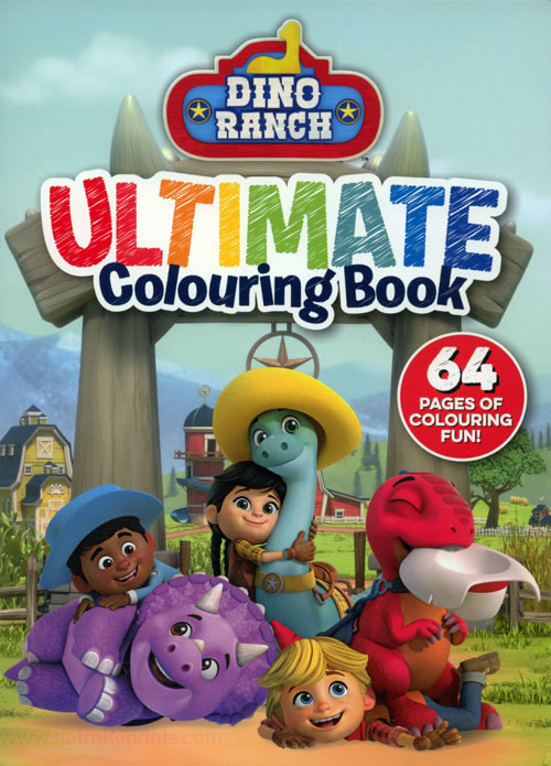 Dino Ranch Colouring Book