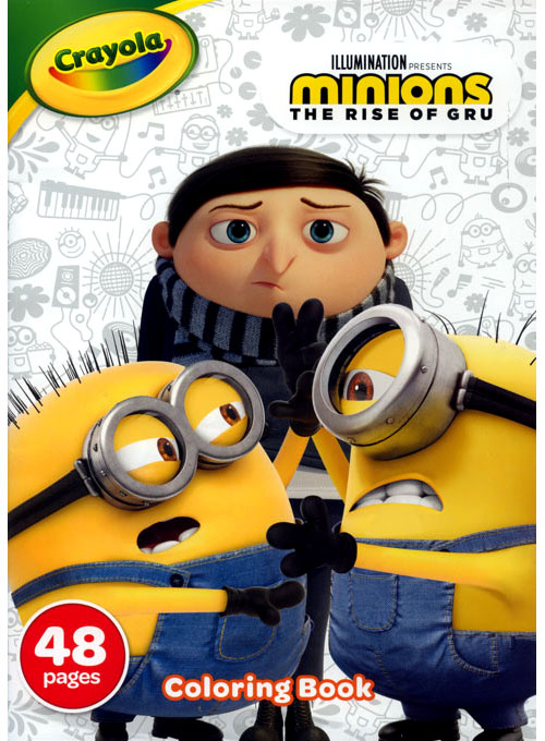 Minions: The Rise of Gru Coloring Book