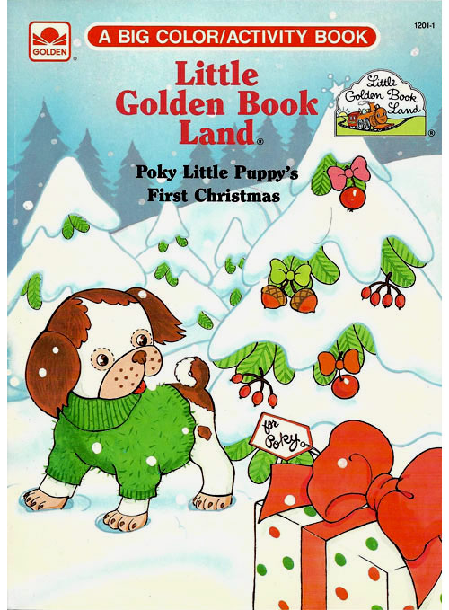 Little Golden Books Poky Little Puppy's First Christmas