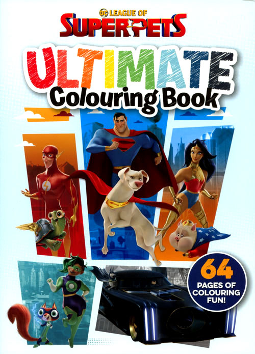 DC League of Super-Pets Colouring Book