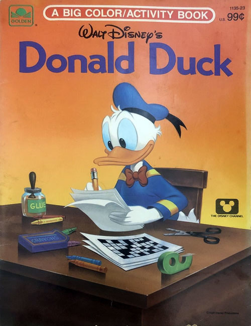 Donald Duck Coloring and Activity Book