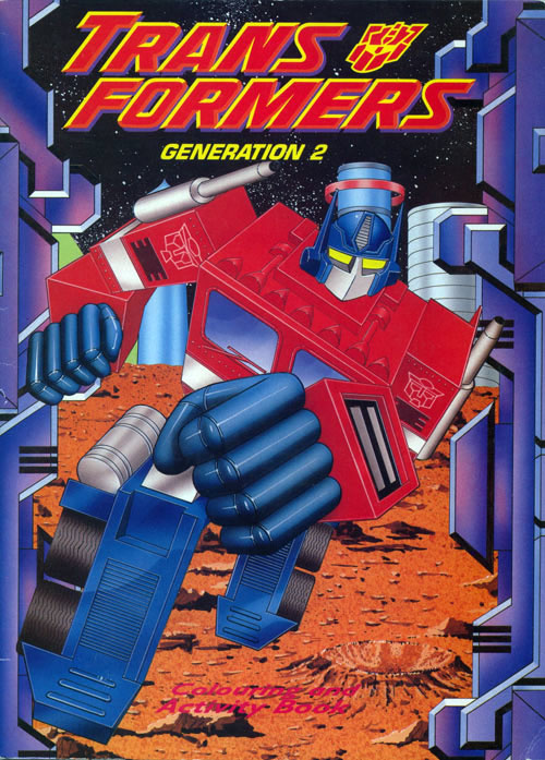 Transformers Coloring and Activity Book