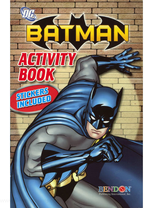 Batman Activity Book