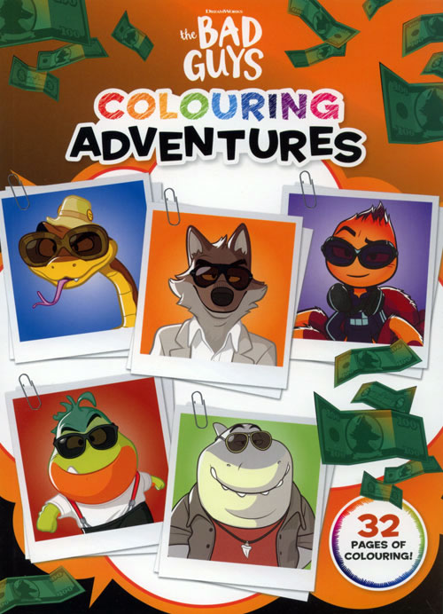 Bad Guys, The Colouring Adventures