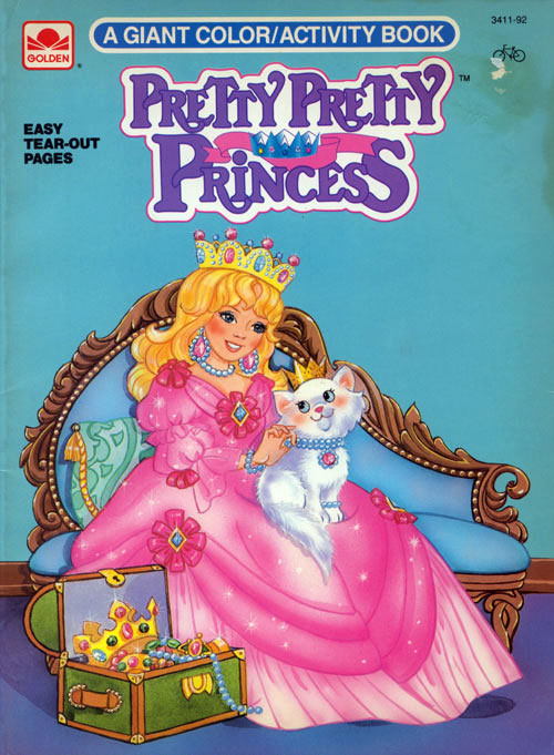 Pretty Pretty Princess Coloring and Activity Book