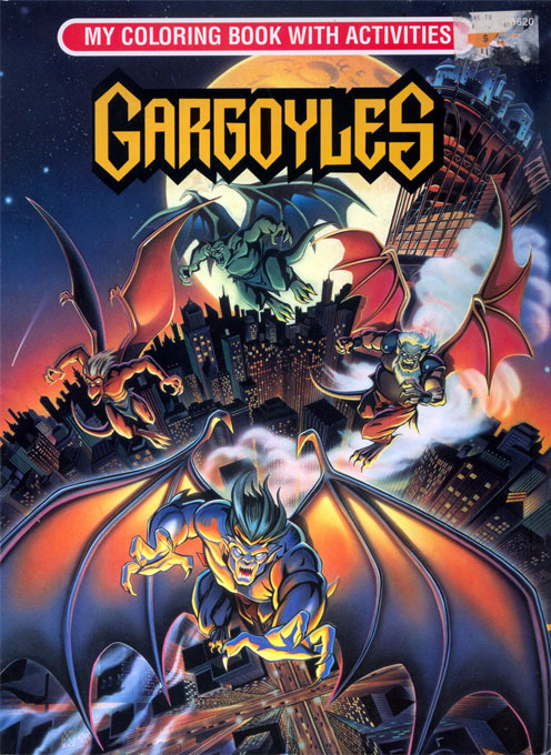 Gargoyles Coloring & Activity Book