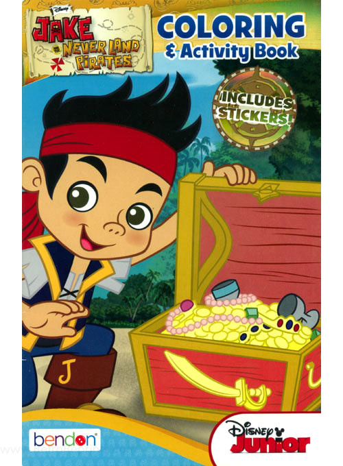 Jake and the Never Land Pirates Coloring and Activity Book