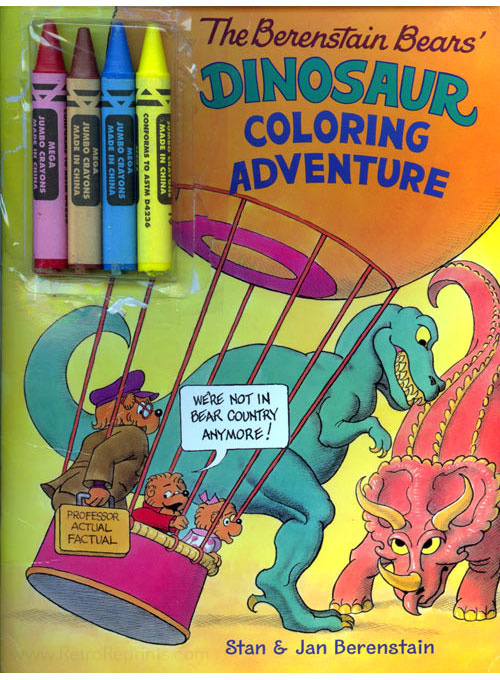 Berenstain Bears, The Dinosaur Coloring Adventure