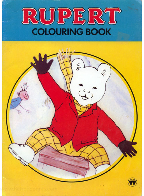 Rupert Colouring Book