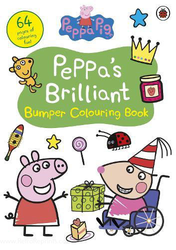 Peppa Pig Peppa's Brilliant Bumper Colouring Book