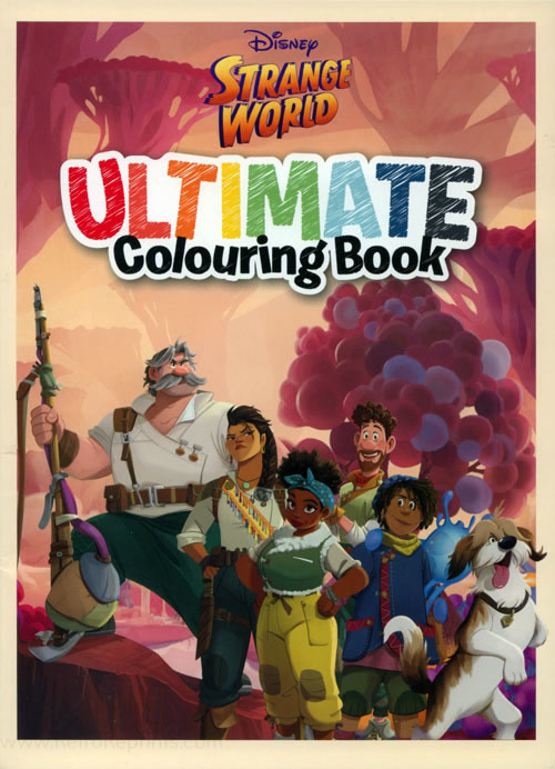 Strange World Coloring Book