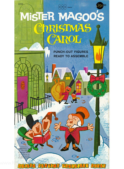 Mr. Magoo's Christmas Carol Punch Out Book