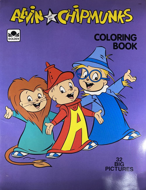 Alvin and the Chipmunks Coloring Book