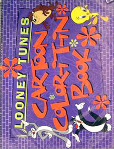 Looney Tunes Cartoon Color-It-In Book