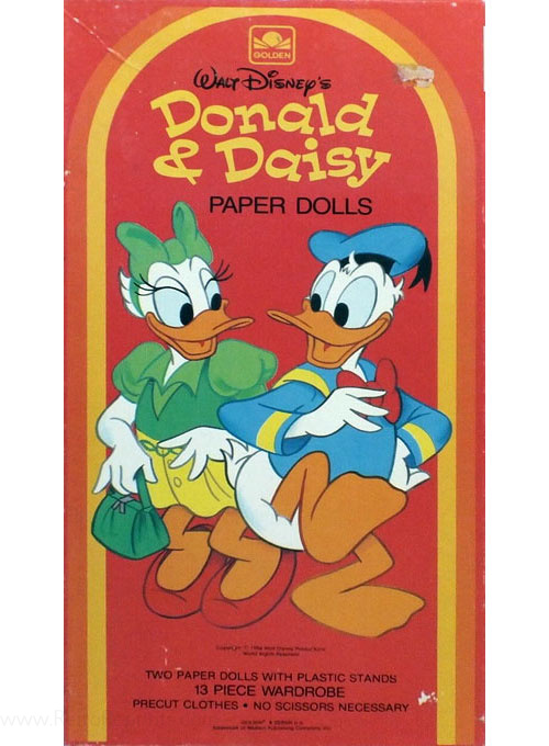 Donald Duck Paper Dolls
