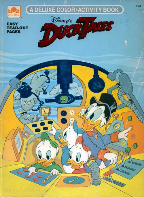 DuckTales Coloring and Activity Book