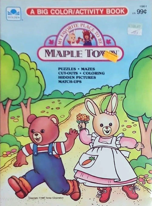 Maple Town Coloring and Activity Book