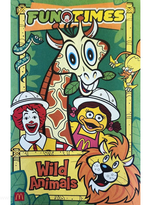 Ronald McDonald Wild Animals