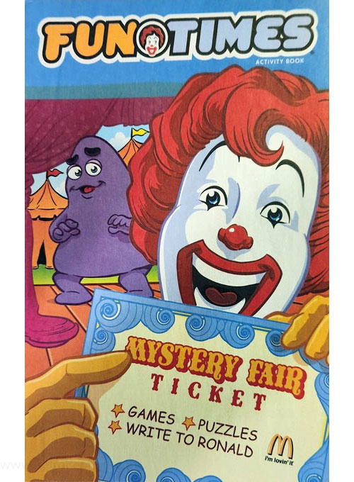 Ronald McDonald Mystery Fair