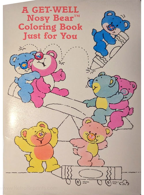 Nosy Bears Coloring Card