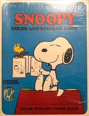 Peanuts Color and Recolor Book